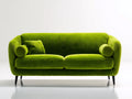 Zweisitzer Sofa aus Cordstoff 198 x 86 x 82 cm - Grün - Modernes Sofa für das Wohnzimmer
